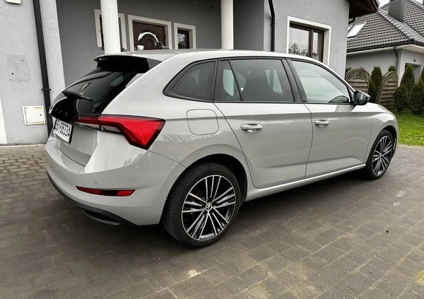 Skoda Scala cena 98000 przebieg: 40000, rok produkcji 2021 z Kowal małe 92